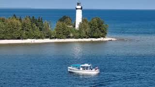 Shoreline Boat Tours Door County Cana Island Lighthouse