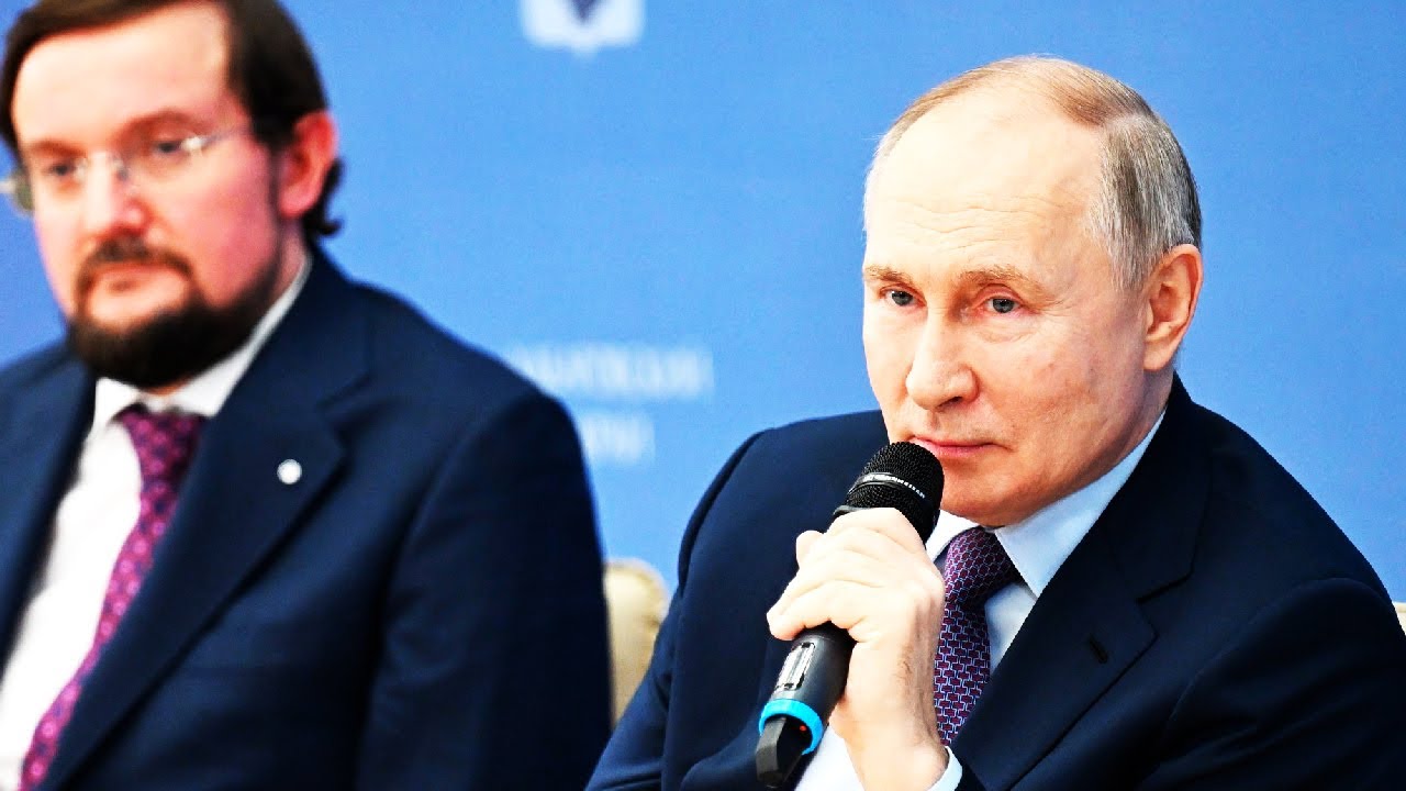 Путин: Нас со всех сторон душат, давят, а мы обогнали ФРГ и заняли пятое место в мире