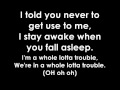 Leona Lewis - Trouble (ft. Childish Gambino) Lyrics Video