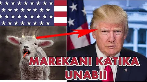 MAREKANI KATIKA UNABII 2020 | MWISHO WA DUNIA |UFUNUO 13|DANIEL 7