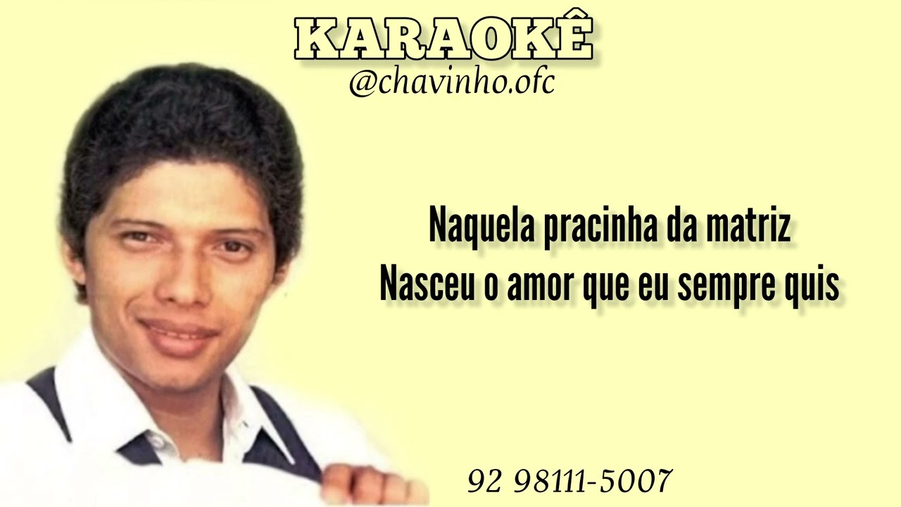 CARLOS SANTOS - AMOR FELIZ = KARAOKÊ (Play-back original) com backing-vocal 
