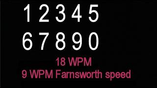 Ninth #Morse Code #Farnsworth Training Method