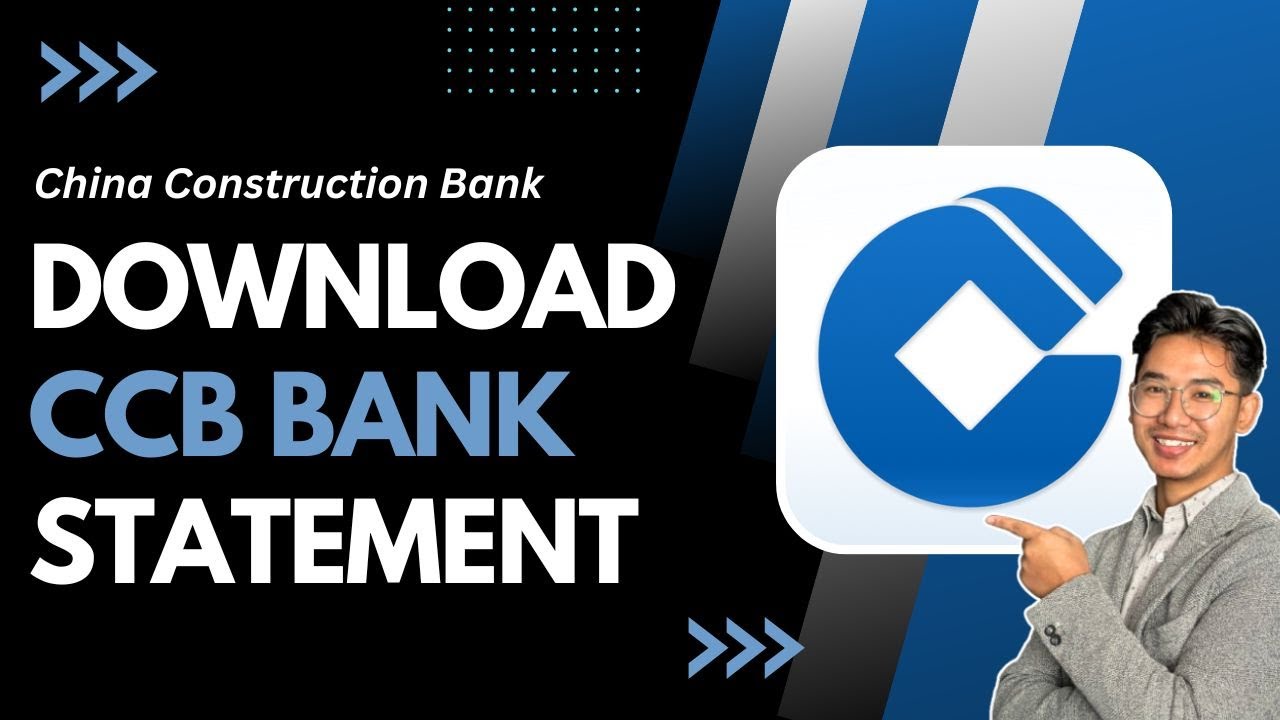 How to Download CCB Bank Statement PDF - YouTube