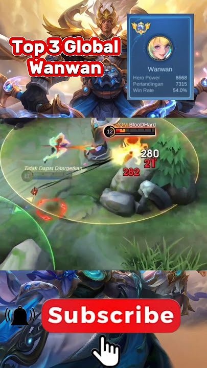 Top 3 Global Wanwan By senior wanwan #mlbb #mobilelegends #topglobal