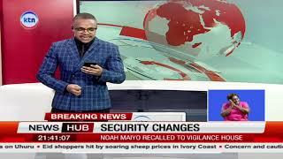 Changes have been made by the Kenya police service following several attacks on President Ruto