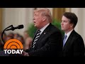 President Donald Trump Apologizes To Brett Kavanaugh For Confirmation Battle | TODAY