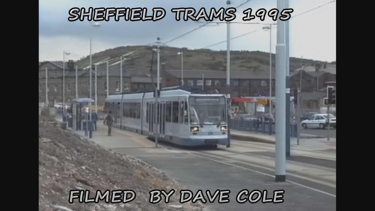 DC008 SHEFFIELD TRAMS 1995 BY DAVE COLE