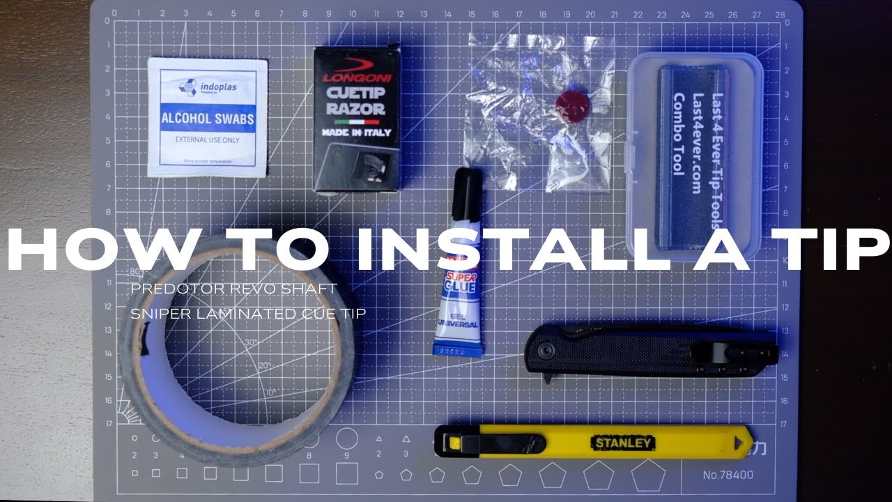Image of video the How to Install a Tip | Revo Shaft | Sniper Tip 2