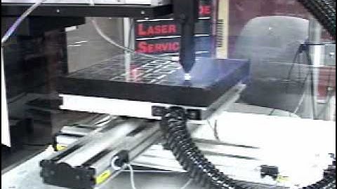 laser cutting plastic  WWW.WLSC.COM Co2 laser cutting system with x-y table