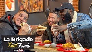 Calée ou pas? La BRIGADE des FAST FOODS teste des PITAS aux FALAFELS-  VLOG #951