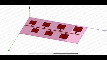 HFSS - Log Periodic Antenna design using dielectric resonators