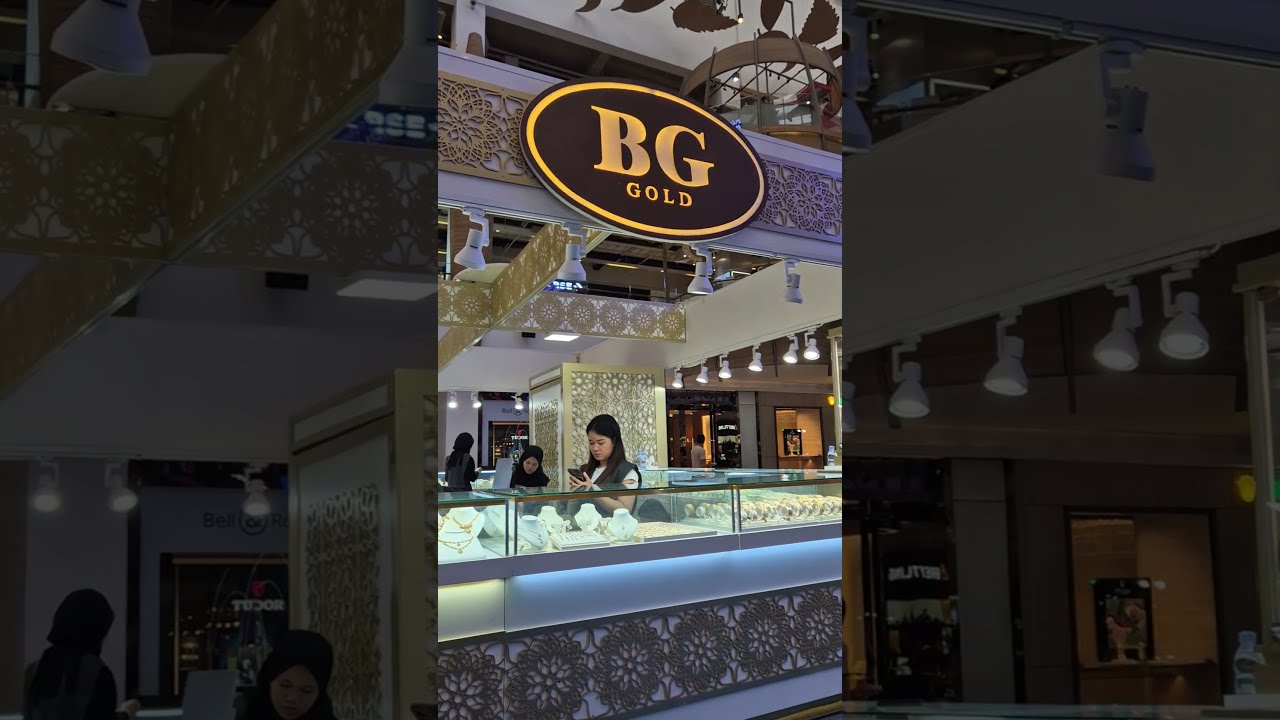 BG GOLD Fyp Video Shopping Gold Belanja Emas Mall Bandung Shorts Youtubeshorts