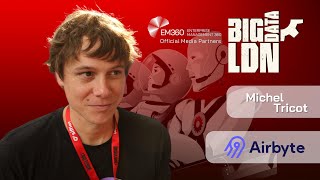 It makes sense to talk about AI in a data conference! - Michel Tricot at Big Data LDN 2023