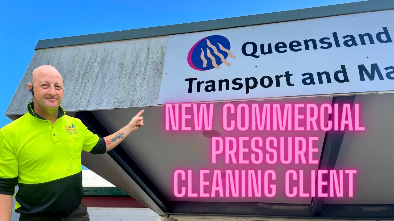New Commercial Pressure Cleaning Client | High Pressure Cleaning Gold Coast 2021