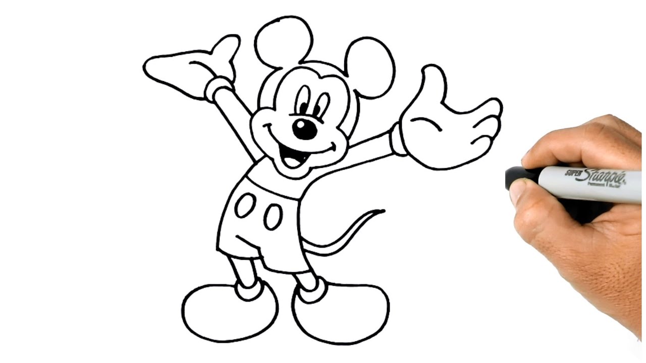 FREE 7+ Mickey Mouse Drawings in AI