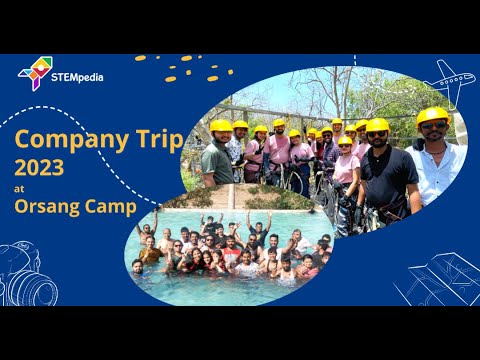 STEMpedia Annual Company Trip to ORSANG ADVENTURE CAMP Gujarat with Fun Team Building Activities