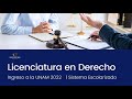 Licenciatura en Derecho Sistema Escolarizado| Licenciaturas UNAM 2022 - toda la información