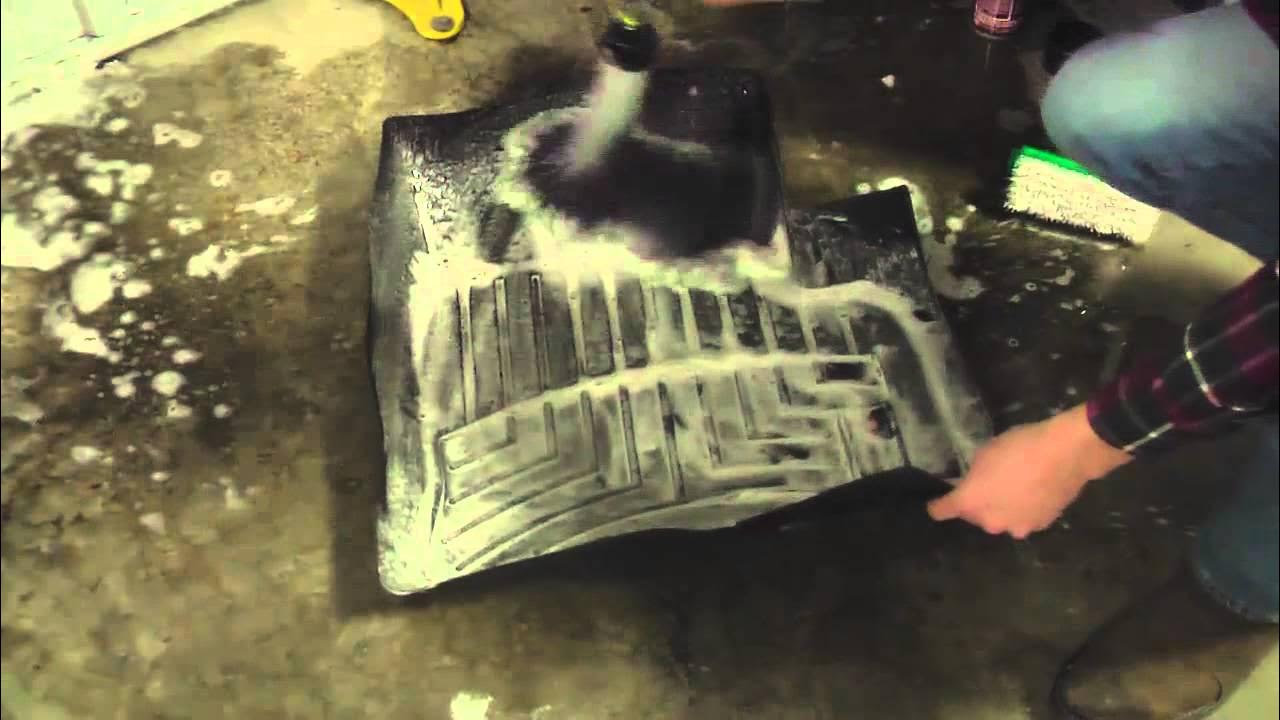 Cleaning Your WeatherTech Floor Liners - YouTube