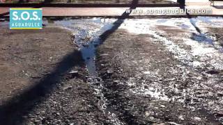 Vertido aguas fecales en Aguadulce, Roquetas de Mar (Almería)