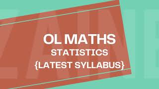 STATISTICS (Dual Bar Graphs and Pictogram Included) | O LEVEL (4024) and  IGCSE (0580) | 2026