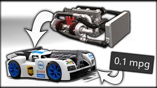 I Built The Least Efficient Car Ever. Automation - BeamNG
