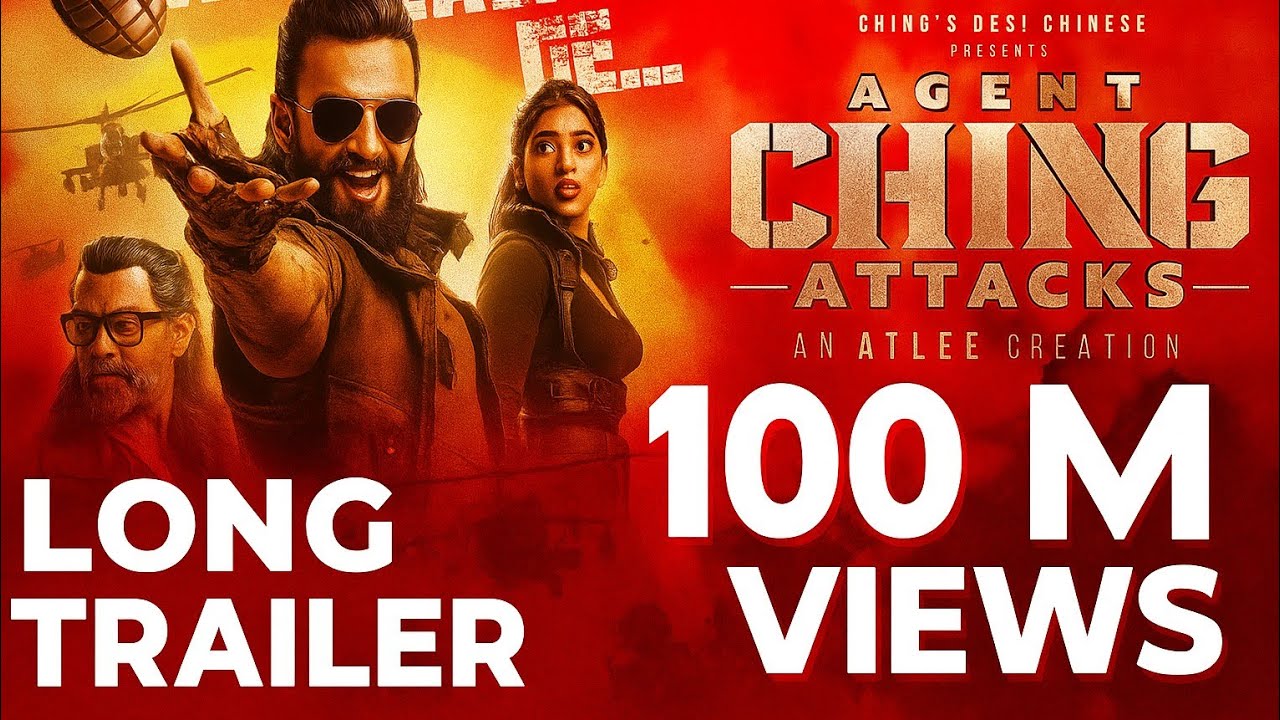🔥 Agent Ching Attacks | Official Long Trailer | 4K Ultra HD | 100 ...