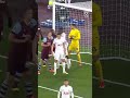 Kurt Zouma with a towering leveller #shorts #westham #football
