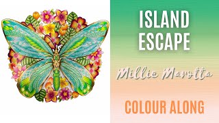 Colour Along Island Escape By Millie Marotta