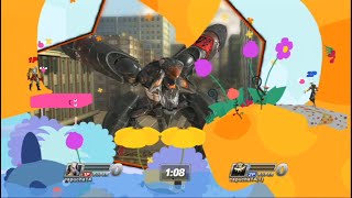 Playstation All-Stars Battle Royale Locoroco X Metal Gear - Franzea. Interacciones