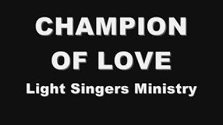 Chdanion Of Love minus 1