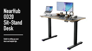 NearHub OD20 Sit-Stand Desk Review – Unboxing, Assembly &amp; Hands-On Test!