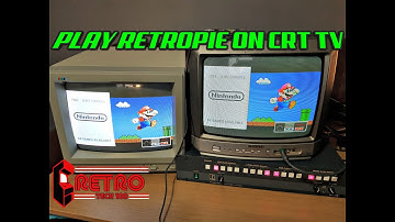 Play Retropie on a CRT TV