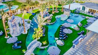 $1,000,000  Backyard Budget: Airbnb's Most Luxurious Lazy River Pool Design!