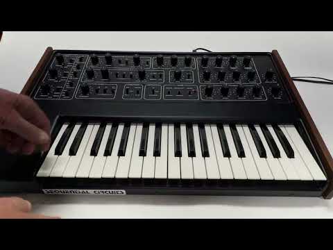 Sequential Circuits Pro One Synth Demo