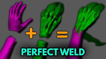 🦜Connect Anything In ZBrush - No Detail Loss