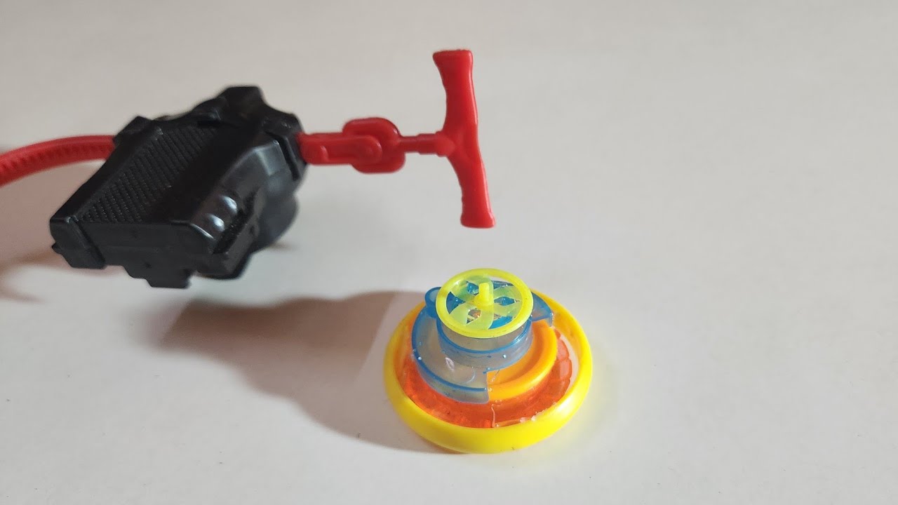 Yellow Colour Round Part New Design Beyblade
