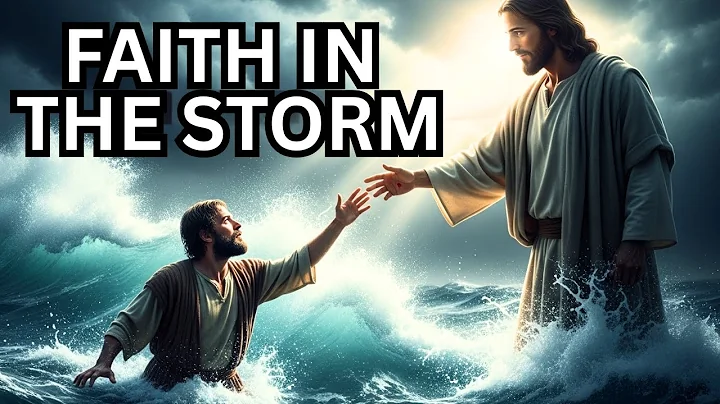Peter Walks on Water: Faith in the Storm 🌊 | Matthew 14:22–33