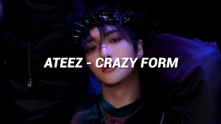 ATEEZ(에이티즈) - '미친 폼 (Crazy Form)' Easy Lyrics