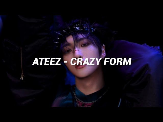 ATEEZ(에이티즈) - '미친 폼 (Crazy Form)' Easy Lyrics class=