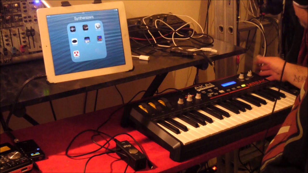 conectar teclado midi a ipad air