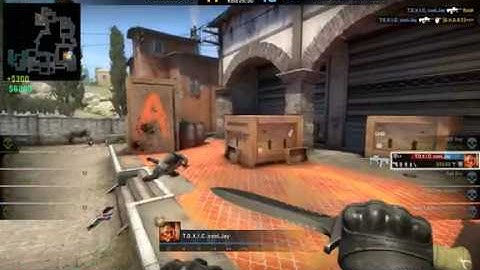 CS:GO Clutch 1v4 at Inferno (Competitive Match)