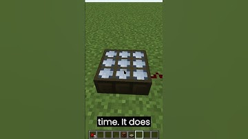 Redstone 101, Daylight Detectors #shorts