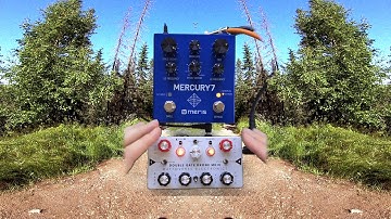 Drone Hike with the Mattoverse Double Gate Drone MKIV into the Meris Mercury 7