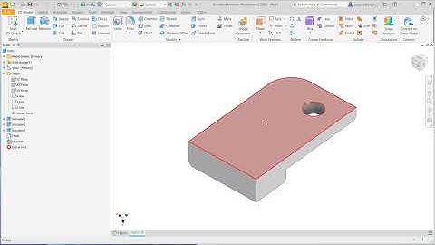 E1 Autodesk Inventor 2025 | Basic Modeling for Beginners Tutorial with Training Guide
