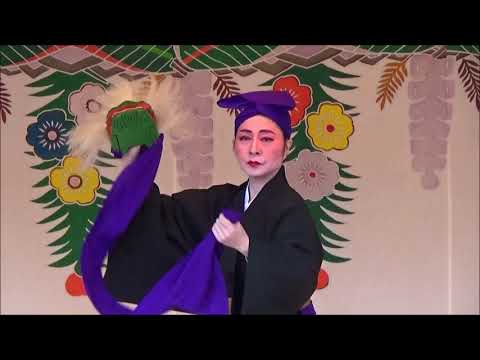 【首里城の舞】高平良万歳  道扇流道扇会 2017.12.2