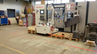 OpiFlex Mobile Robot Use Case with Fenceless Safety and Easy Robot Programming