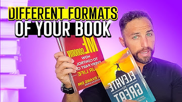 What are the different formats when self-publishing?  Mike Fallat Book Pro Explains