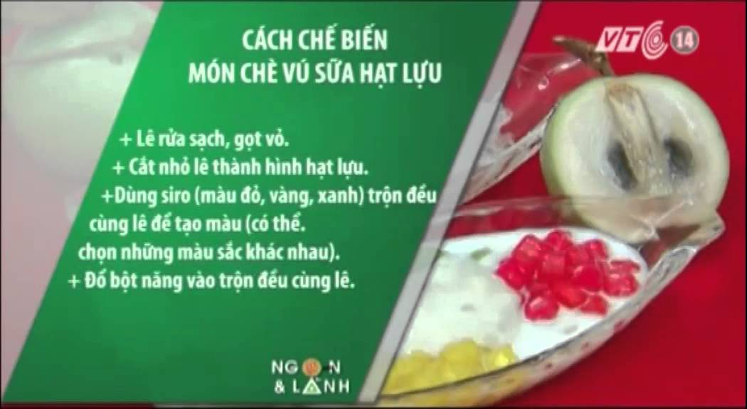 [AT24H] Chè vú sữa hạt lựu - YouTube