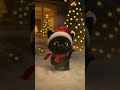 [FOUR] Animated 3D Cozy Black Cat In Snowy Evening (Video) - Samsung Theme
