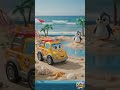 Rainbow Magic Ball Turns Into a Lifeguard Hero! 🛟✨ | Beach Rescue Toy Story